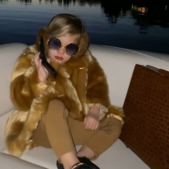 CHLOÉ KIDS Willow hexagonal-frame sunglasses - Picture 4 of 7